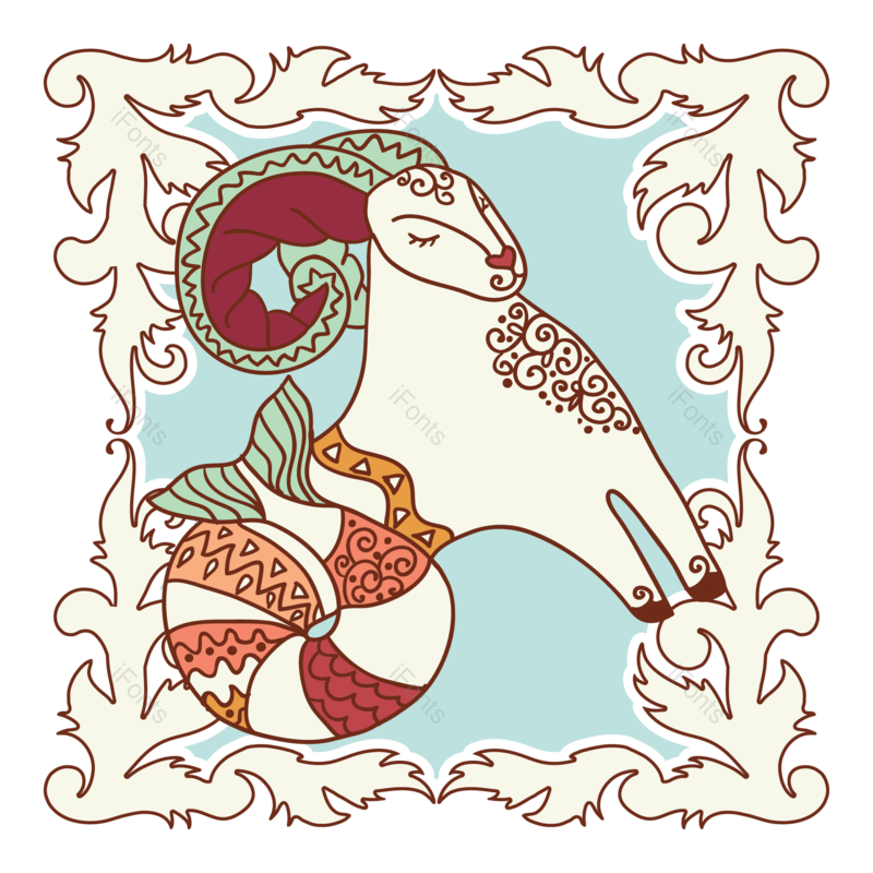 插图图片,图标元素,十二星座PNG,装饰画免抠素材